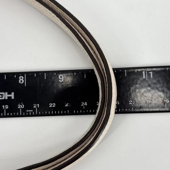 Coach Shoulder Bag Pebble Tote C1454 Maya Pebble Leather Chalk / Gold - Picture 11 of 15